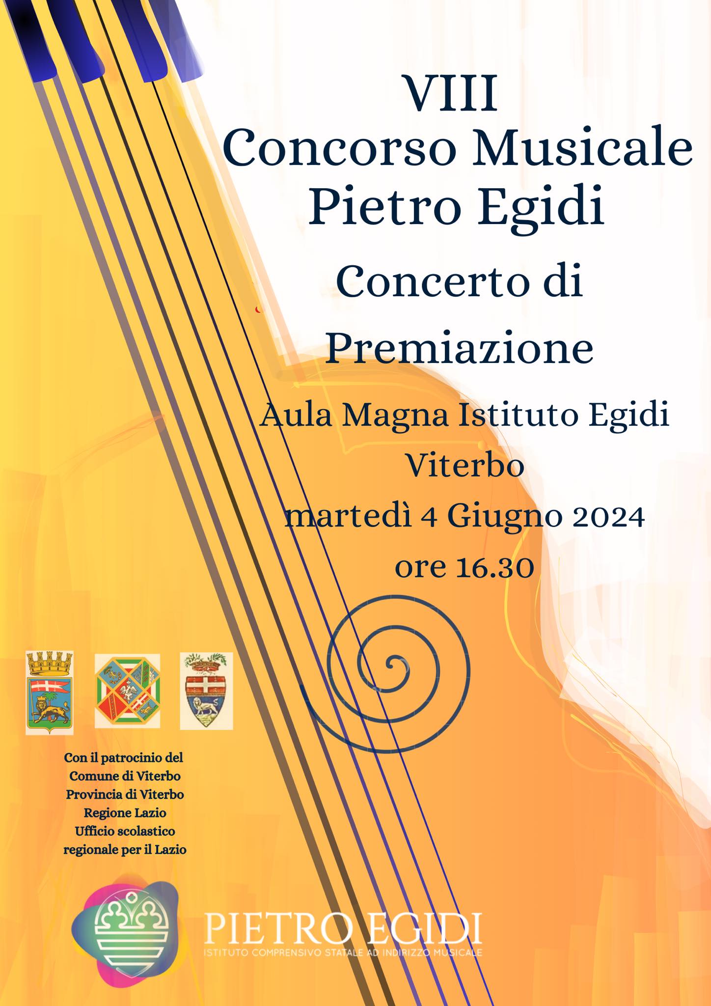 Scopri di più sull'articolo Martedì 4 giugno 2024- Aula Magna IC Pietro Egidi – VITERBO