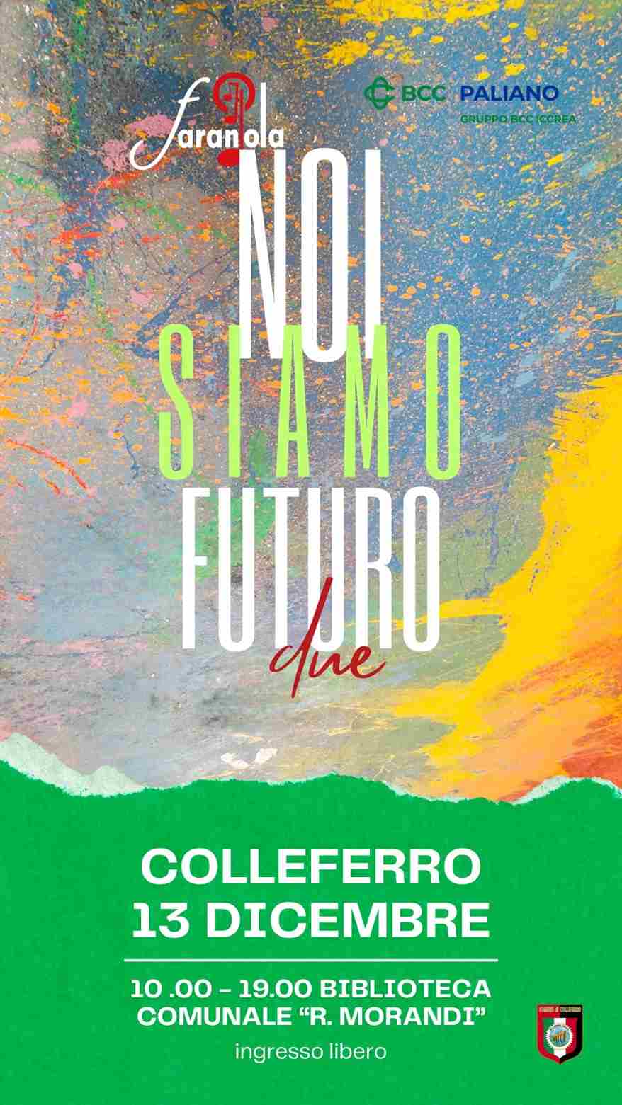 Scopri di più sull'articolo Sabato 13 dicembre 2025 – COLLEFERRO (RM)